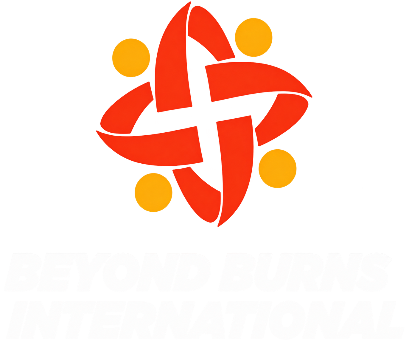 Beyond Burns International Logo White